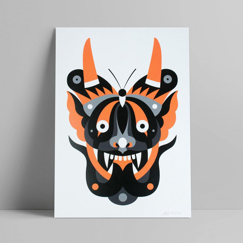 Arde - Pretty Ugly - Circus Network Street Art and Illustration