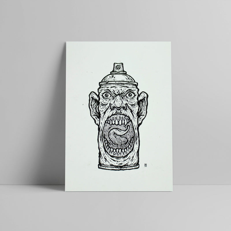 ATE Ezse - Untitled 3 - Circus Network Street Art and Illustration