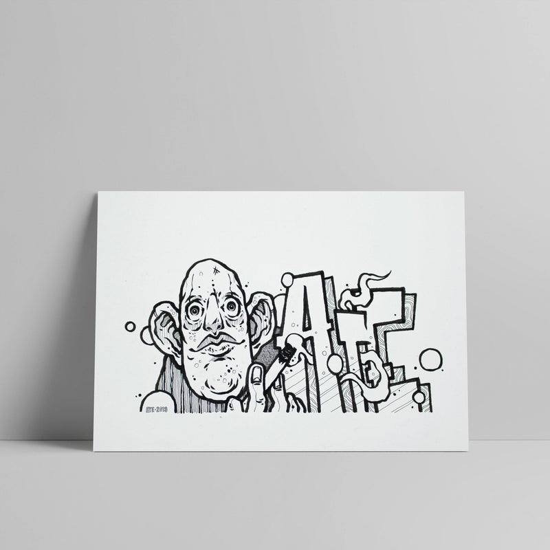 ATE Ezse - Untitled 6 - Circus Network Street Art and Illustration