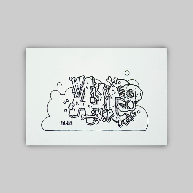 ATE Ezse - Untitled 8 - Circus Network Street Art and Illustration