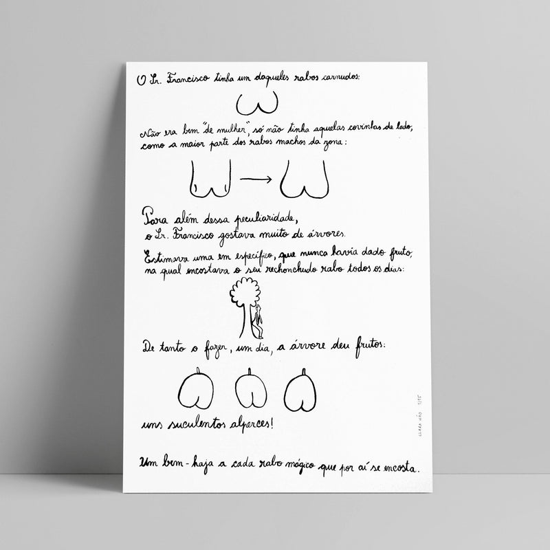 Clara Não - Rabos - Circus Network Street Art and Illustration