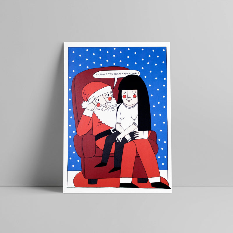 Lara Luís - Good Girl? Nope - Circus Network Street Art and Illustration