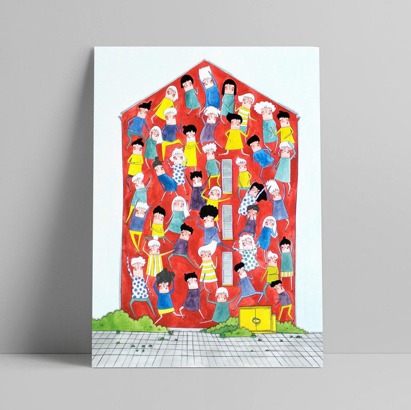 Rafaela Rodrigues - Rua Delas - Circus Network Street Art and Illustration