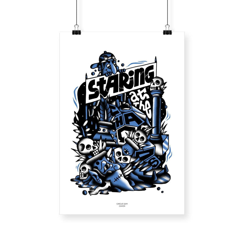 SAM - The Caver - Circus Network Street Art and Illustration in Porto Portugal