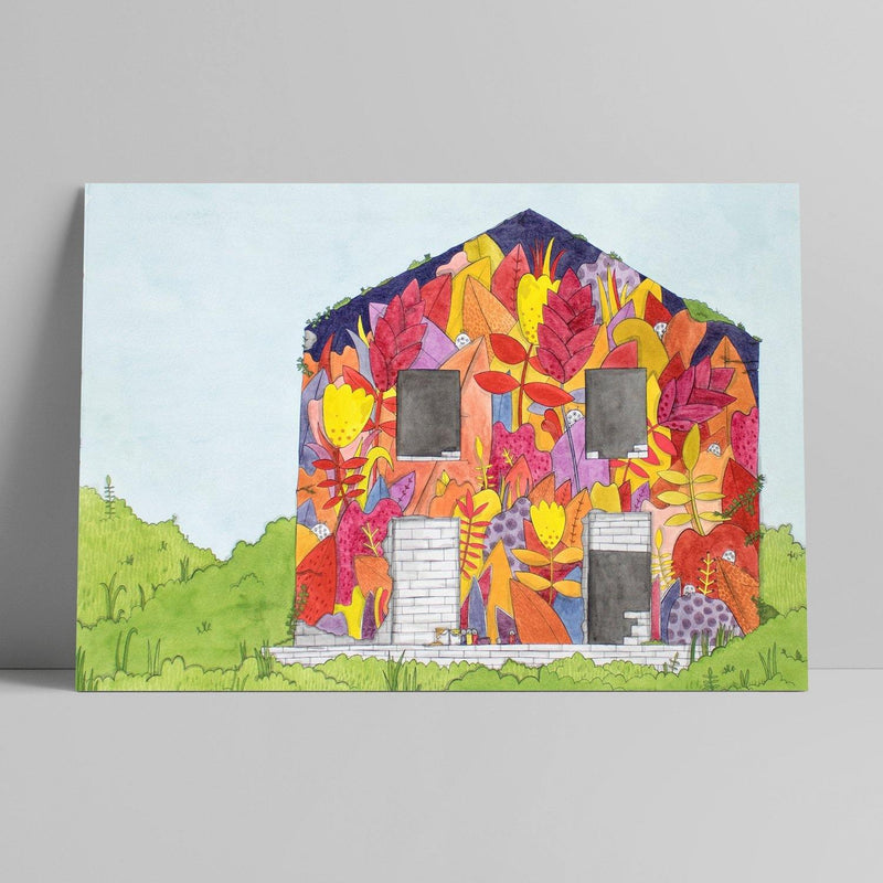 Rafaela Rodrigues - Vereda da Casa das Flores - Circus Network Street Art and Illustration