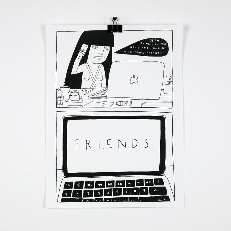 Lara Luís - Friends - Circus Network Street Art and Illustration in Porto Portugal