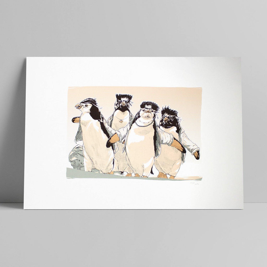 Third - Pinguins - Circus Network Street Art and Illustration