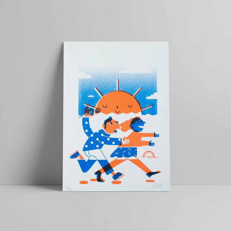 Bottled Up Feelings - Chei Krew - Circus Network Street Art and Illustration in Porto Portugal