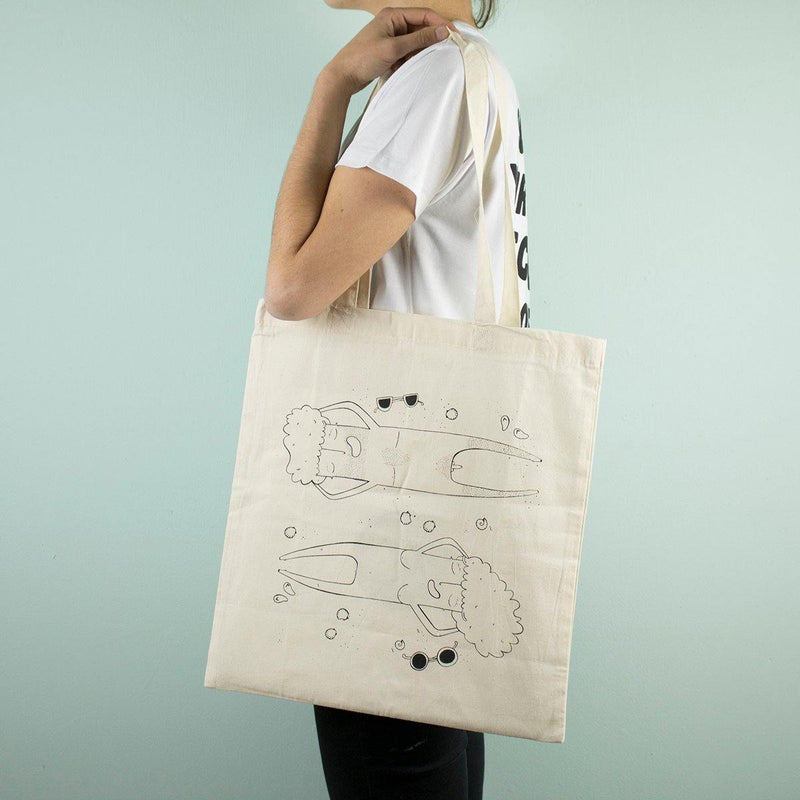 Rafaela Rodrigues - Praia - Tote-bag - Circus Network Street Art and Illustration