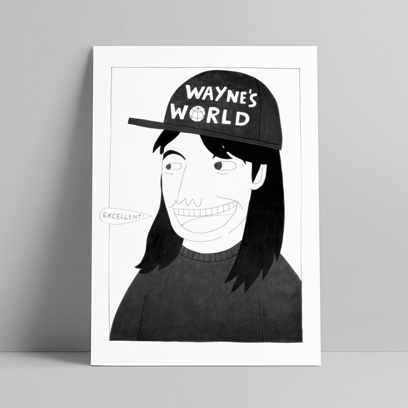 Lara Luís - Wayne Campbell - Circus Network Street Art and Illustration in Porto Portugal