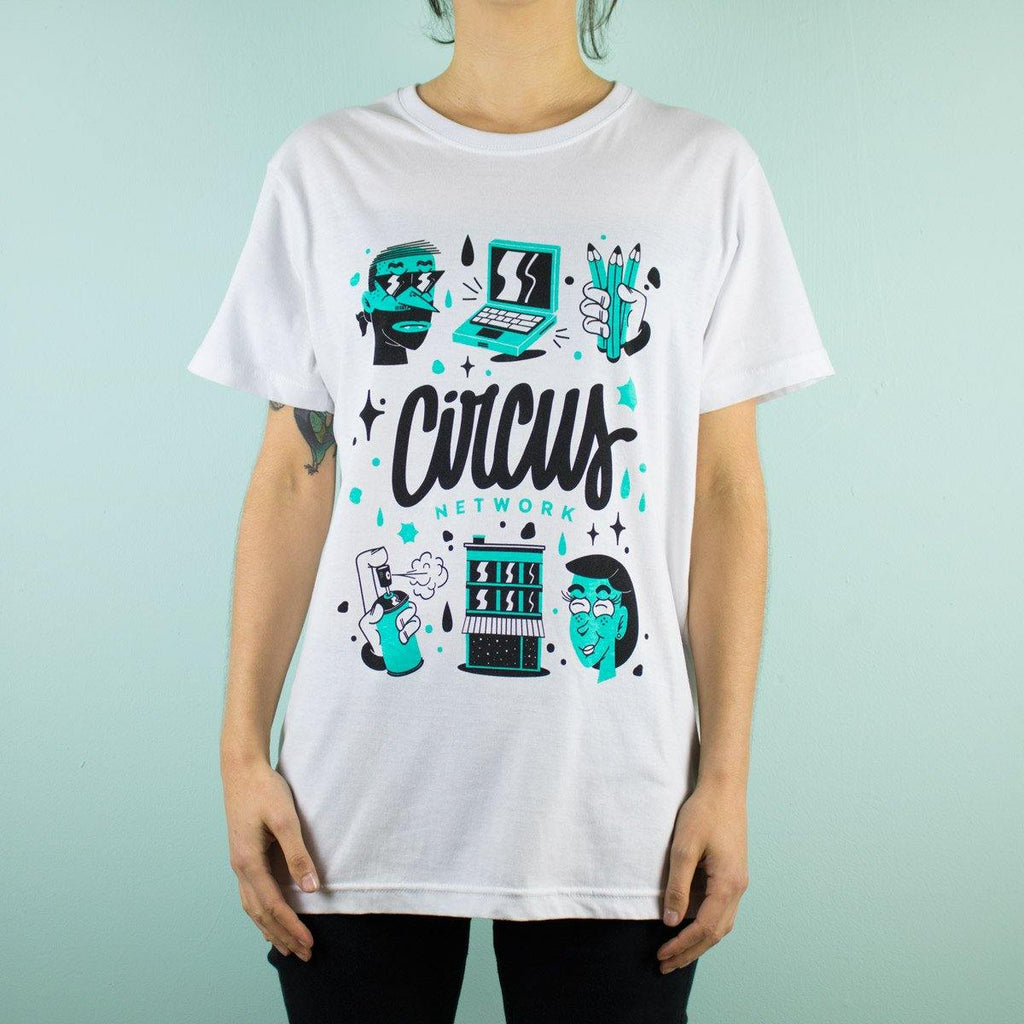 Circus Network - T-shirt - Circus Network Street Art and Illustration