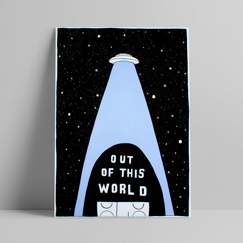Lara Luís - Out Of This World - Circus Network Street Art and Illustration