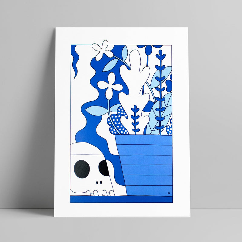 Lara Luís - Blues - Circus Network Street Art and Illustration in Porto Portugal