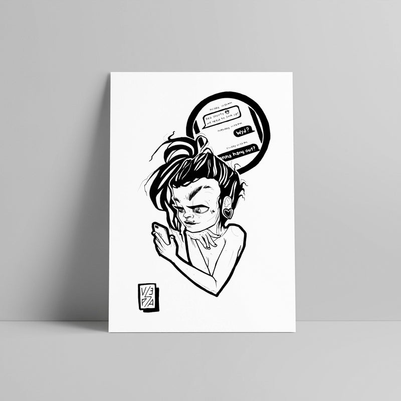 Veshpa - Mensagem - Circus Network Street Art and Illustration