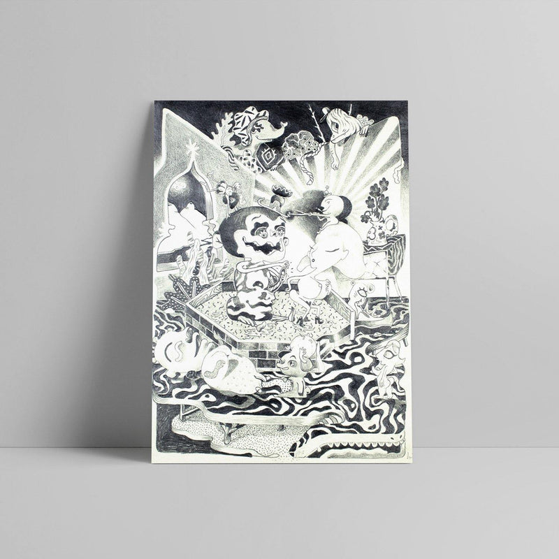 Andy Calabozo - The Science of a Fetish - Circus Network Street Art and Illustration