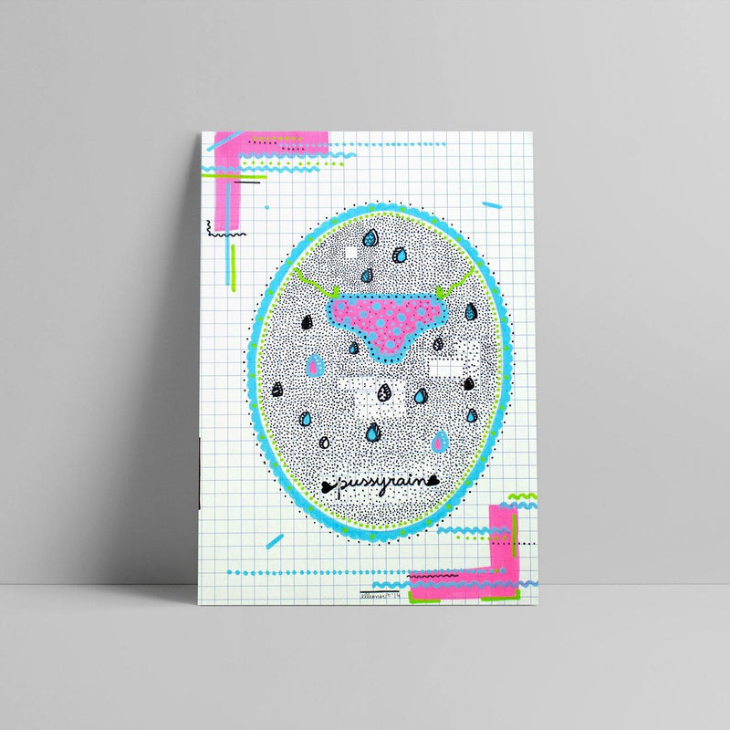 Elleonor - Pussyrain - Circus Network Street Art and Illustration