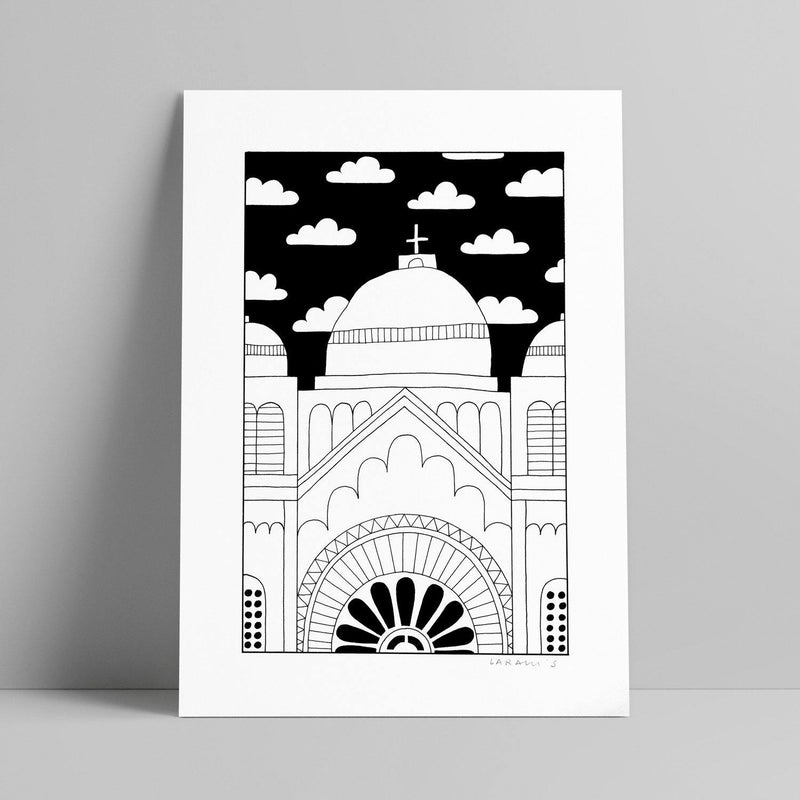 Lara Luís - Igreja - Circus Network Street Art and Illustration