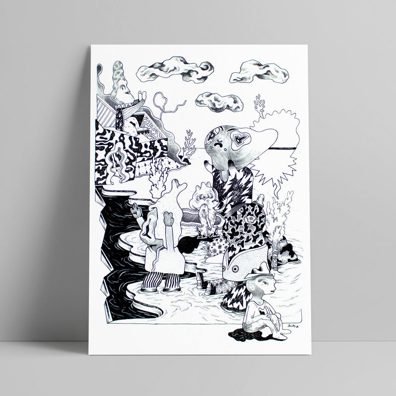 Andy Calabozo - O Ídolo 3 - Circus Network Street Art and Illustration