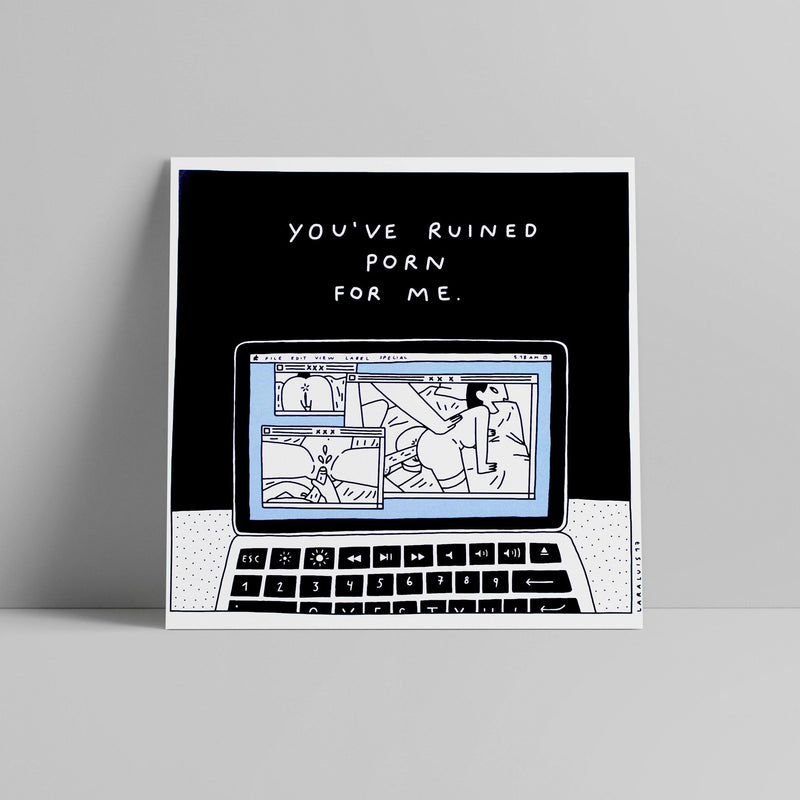 Lara Luís - You´ve Ruined Porn For Me - Circus Network Street Art and Illustration
