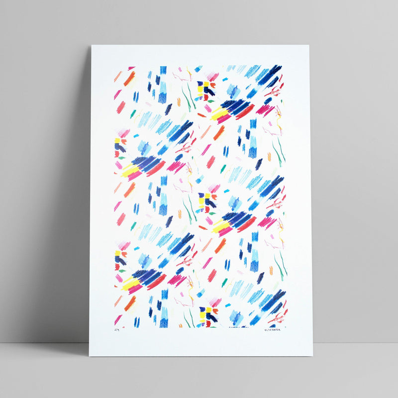 Elleonor - Brush Strokes - Circus Network Street Art and Illustration