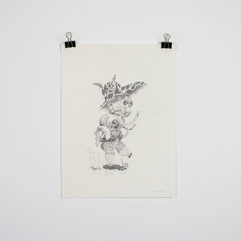 Andy Calabozo - It's hot in topika - Circus Network Street Art and Illustration