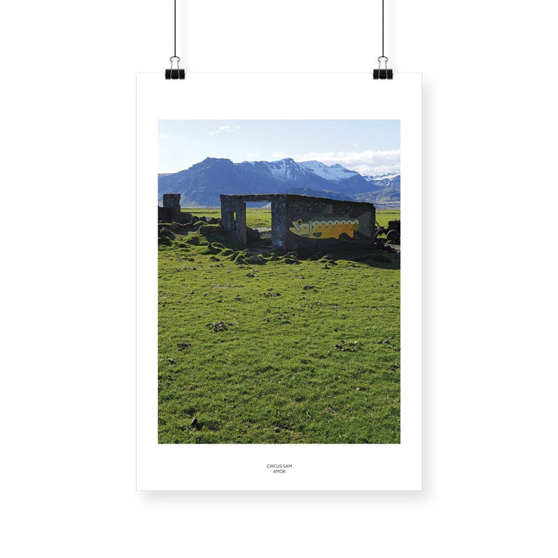 SAM - Amok Island - Circus Network Street Art and Illustration in Porto Portugal