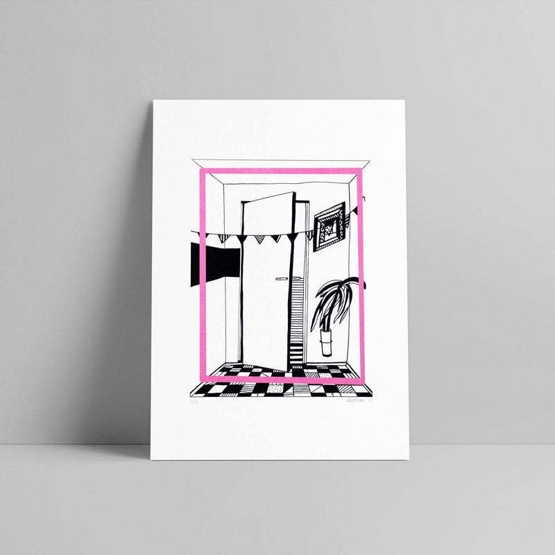 Elleonor - Perspectiva Rosa - Circus Network Street Art and Illustration in Porto Portugal