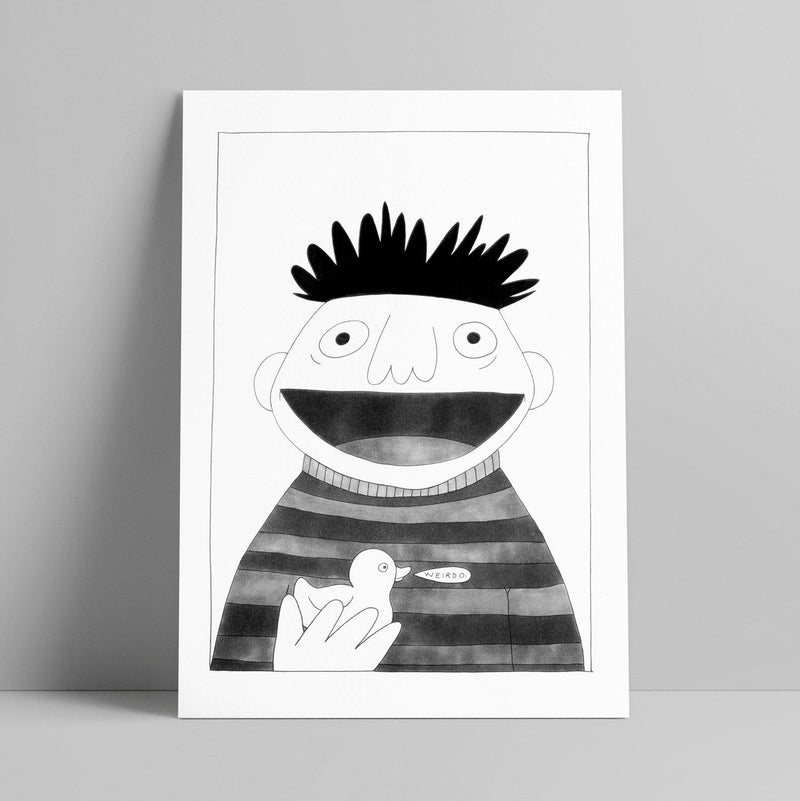 Lara Luís - Ernie - Circus Network Street Art and Illustration in Porto Portugal