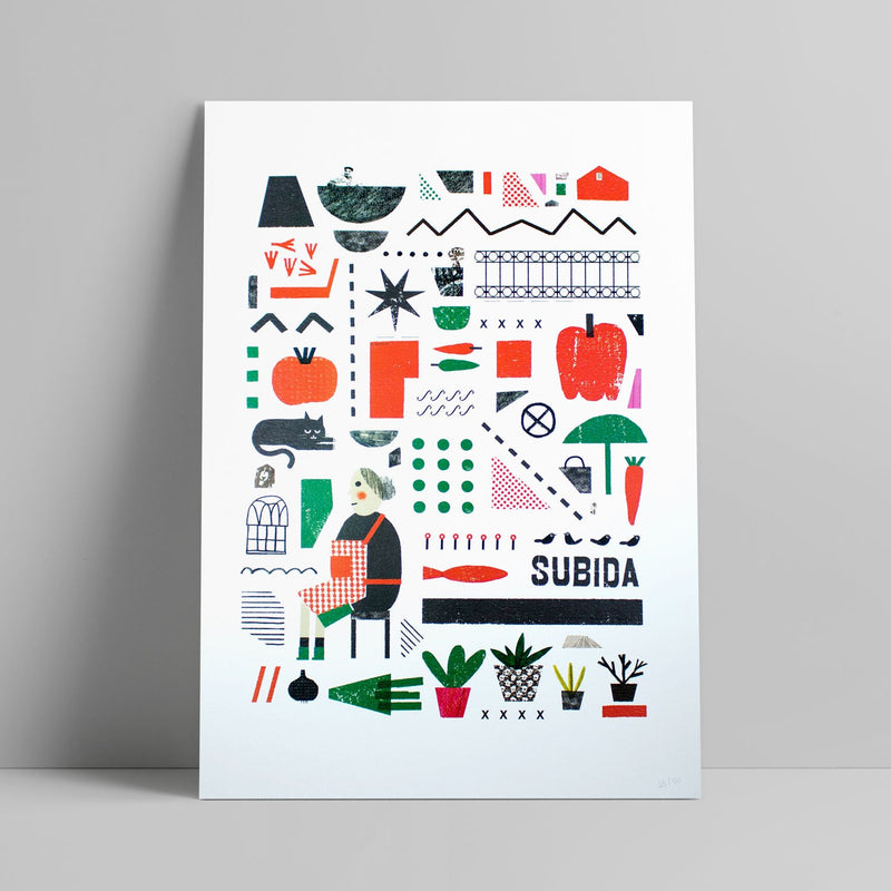 Yara Kono - Mercado do Bolhão - Circus Network Street Art and Illustration in Porto Portugal