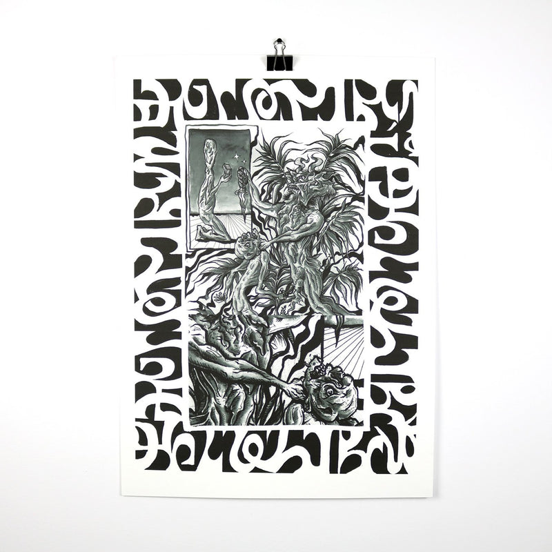 Mass Extinction of All Life // Tosco #1 - Circus Network Street Art and Illustration in Porto Portugal