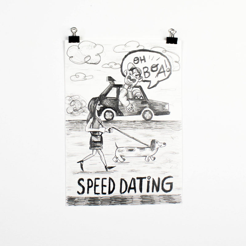 Bruno Lisboa - Speed Dating - Circus Network Street Art and Illustration