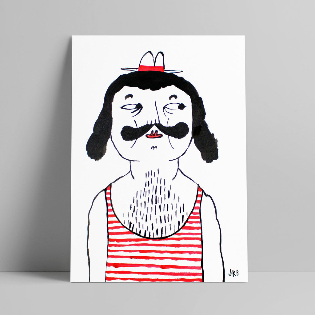 Joana Rosa Bragança - Zeferino - Circus Network Street Art and Illustration