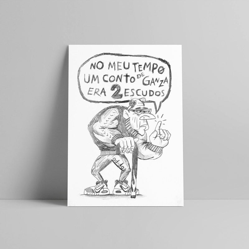 Bruno Lisboa - No Meu Tempo - Circus Network Street Art and Illustration