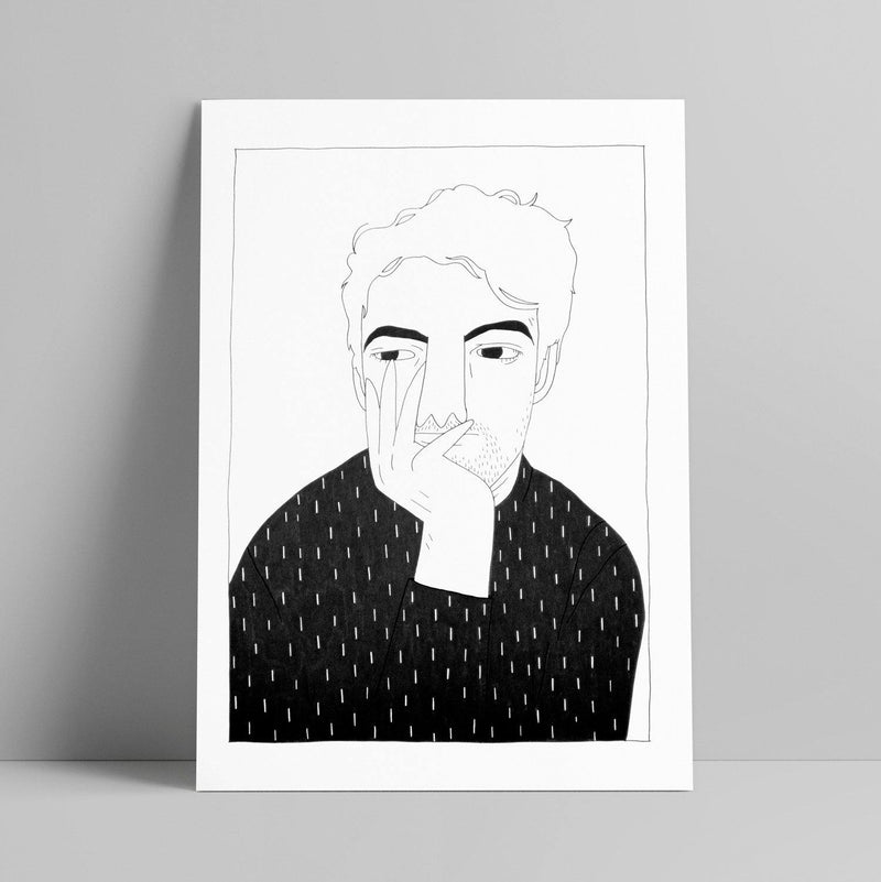 Lara Luís - Ryan Hemsworth - Circus Network Street Art and Illustration in Porto Portugal