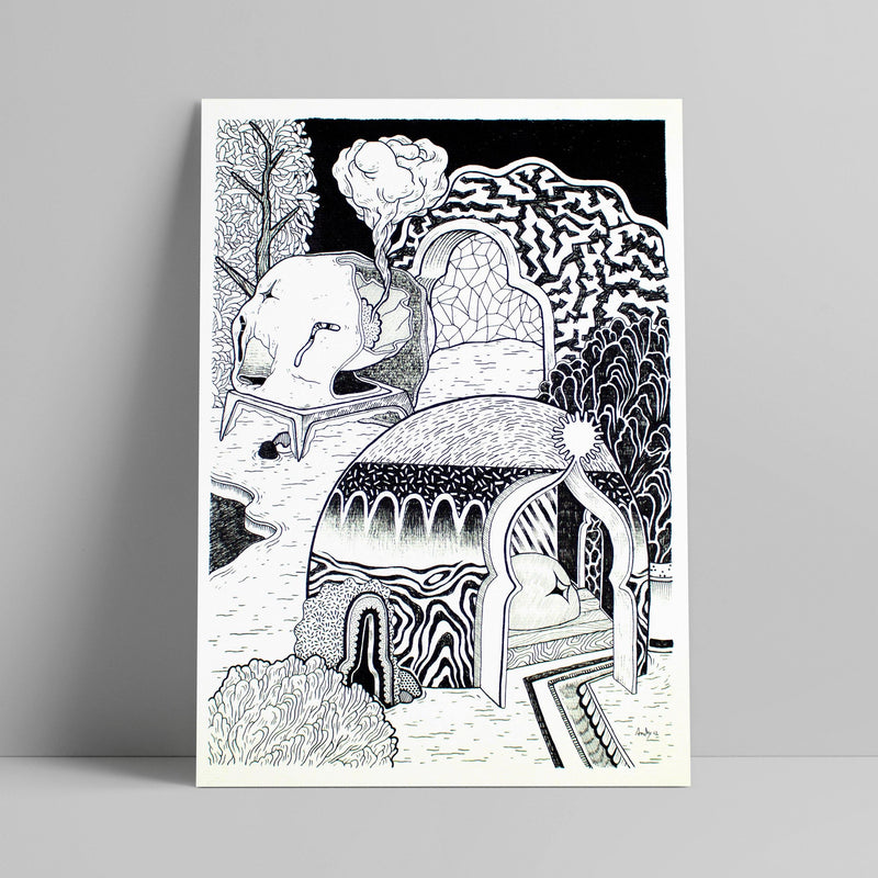 Andy Calabozo - Tornado - Circus Network Street Art and Illustration