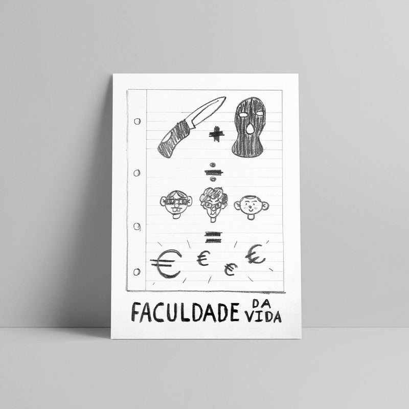 Bruno Lisboa - Faculdade da Vida - Circus Network Street Art and Illustration