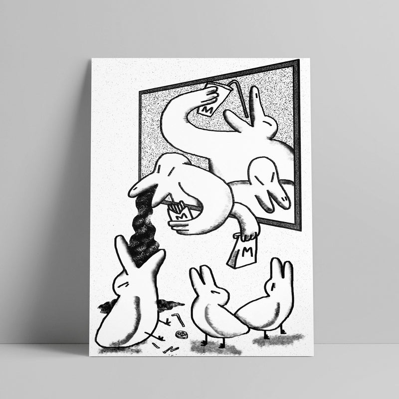 Lobijovem - Gaivota McDonald's - Circus Network Street Art and Illustration