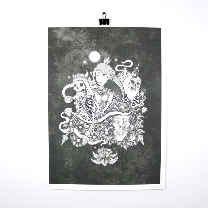 Mass Extinction of All Life // Ugandalebre #3 - Circus Network Street Art and Illustration in Porto Portugal