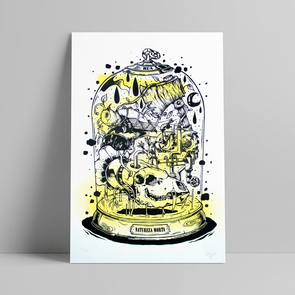 Coletivo RUA - Natureza Morta - Circus Network Street Art and Illustration