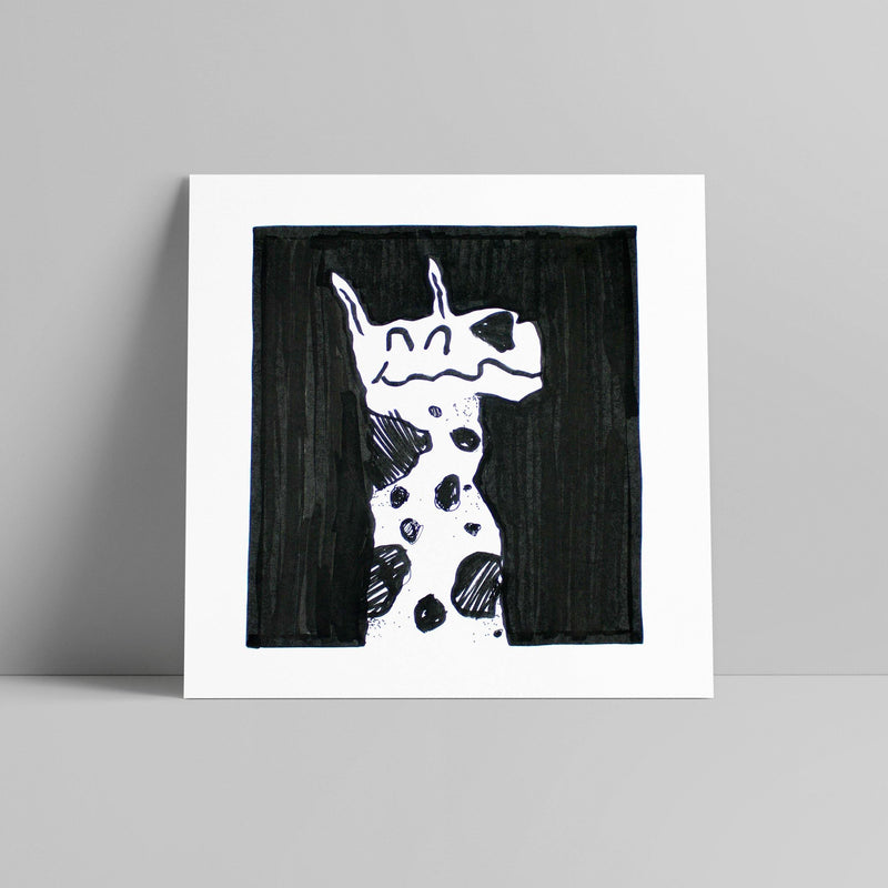 Chei Krew - Girafa Toystyle - Circus Network Street Art and Illustration