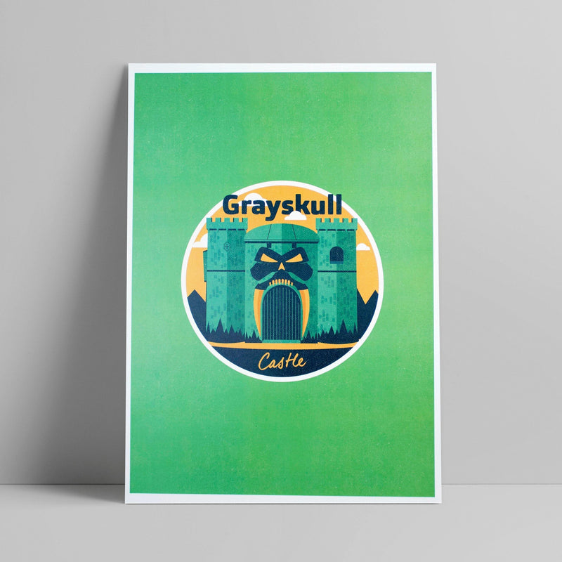 Heymikel - Grayskull - Circus Network Street Art and Illustration