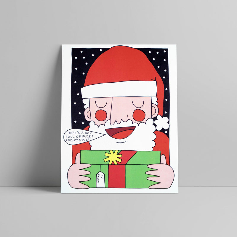 Lara Luis - Box full of fucks i don't give - Circus Network Street Art and Illustration